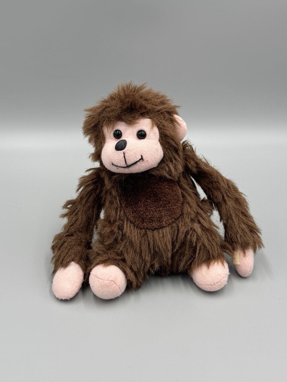 Unipak Monkey Brown Small Plush 7.5” Stuffed Animal